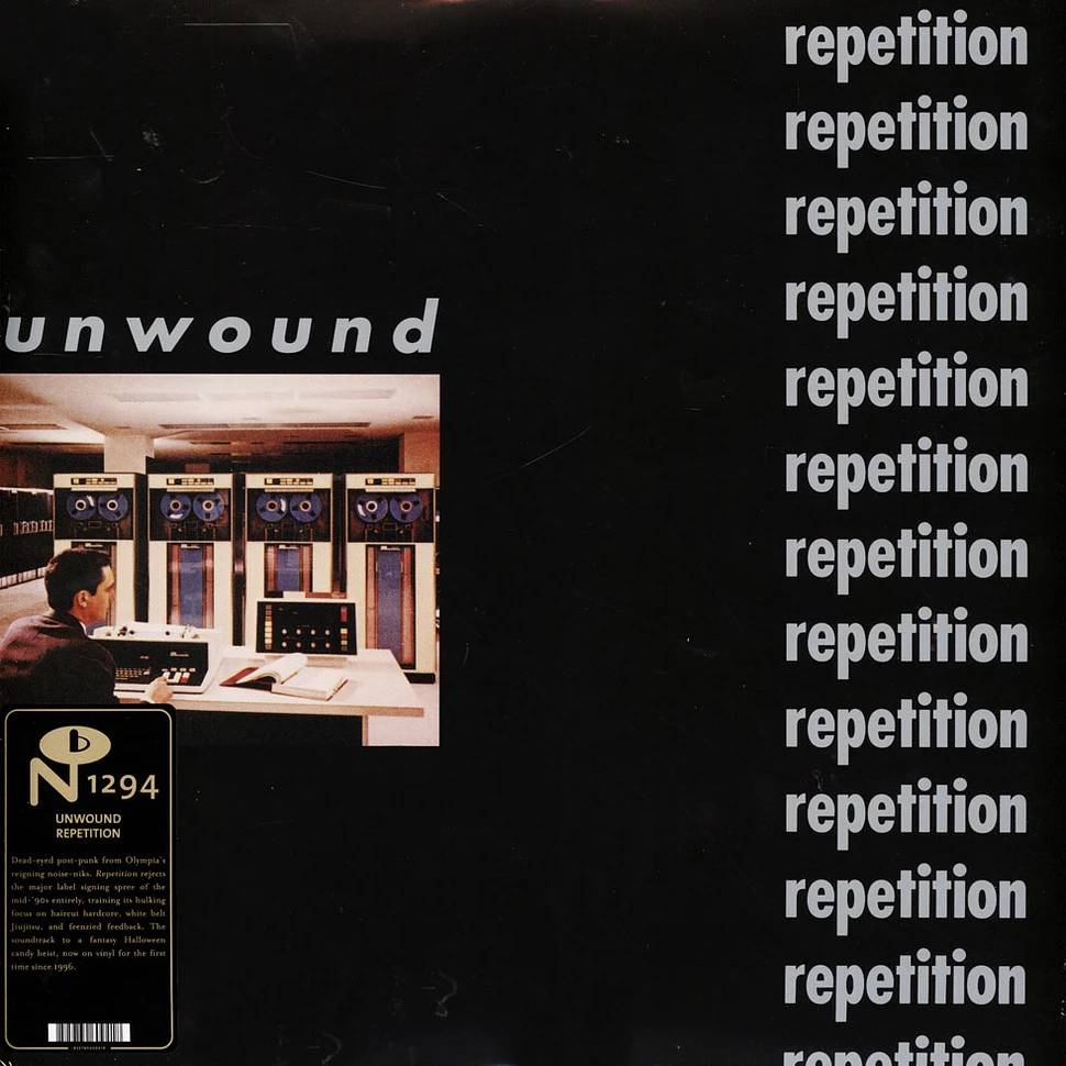 Unwound Repetition Vinyl Lp Us Original Hhv