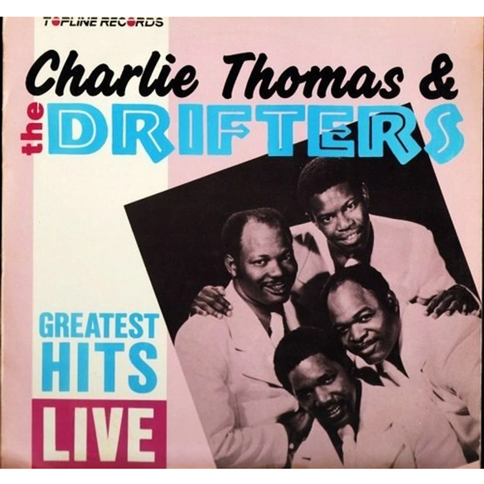 Charlie Thomas And The Drifters Greatest Hits Live Vinyl LP 1986