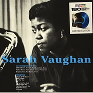 Sarah Vaughan - Sarah Vaughan With Clifford Brown Transparent Blue Vinyl Edition