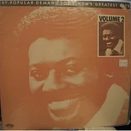 Joe Simon - By Popular Demand - Joe Simon's Greatest Hits Volume 2