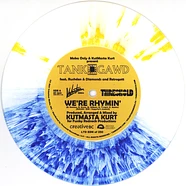 KutMasta Kurt & Moka Only Present Tank Gawd - We're Rhymin Feat. Rushden & Diamonds & Retrogott Blue & Yellow Flag Vinyl Edition