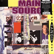 Main Source - Just Hangin' Out / Live At The Barbecue Black Vinyl Edition