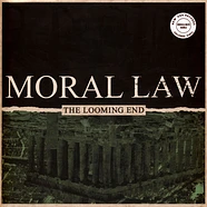 Moral Law - The Looming End White With Black Splatter Vinyl Edition