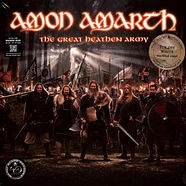 Amon Amarth - The Great Heathen Army Fur Off White Marble Edition