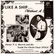 Pastor T.L. Barrett & The Youth For Christ Choir - Like A Ship Without A Sail Ice Wind Vinyl Edition