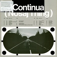 Nosaj Thing - Continua Black Vinyl Edition