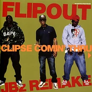 Clipse / Pharrell Williams - Clipse Coming Thru / Happy Flipout Edits Green Vinyl Edition