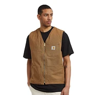 carhartt wip ベストArbor Vest Dusty H Brown | ovale.eu