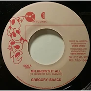 Gregory Isaacs - Mr. Know's It All