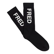 Fred Perry - Branded Rib Socks