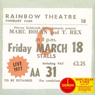 Marc Bolan & T.Rex - Live 1977 - 40th Anniversary Green Vinyl Editon