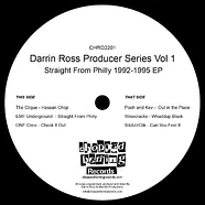 V.A. - Darrin Ross Producer Series Vol 1 (Straight From Philly 1992-1995 EP)