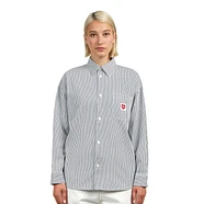 Carhartt WIP - W' S/S Delray Shirt (Wall / Wax) | HHV