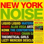 Soul Jazz Records presents - New York Noise Record Store Day 2023 Yellow Vinyl Edition