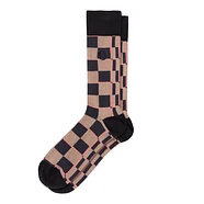 Fred Perry - Glitch Chequerboard Socks