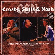 Crosby, Stills & Nash - United Nations Assembly 1989 White Vinyl Edition