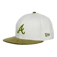 New Era - Cord Atlanta Braves 59fifty Cap
