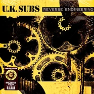 UK Subs - Reverse Engineering Yellow Black Splatter Vinyl Edition