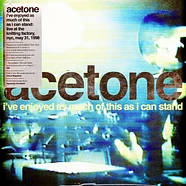 Acetone - I've Enjoyed As Much Of This As I Can Stand - Live At The Knitting Factory, Nyc: May 31, 1998 Record Store Day 2024 Clear Vinyl Edition