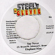 Elephant Man - Say Never / R. Kelly Face