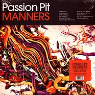 Passion Pit - Manners 15th Anniversary Orange Marbled Vinyl Edition