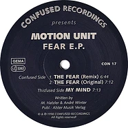 Motion Unit - Fear EP