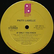 Patti LaBelle - If Only You Knew / I'll Never, Never Give Up