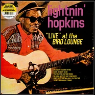 Lightnin' Hopkins - Live At The Bird Lounge Clear/Red/Yellow Splatter Effect Vinyl Edition