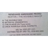 Keaton - Invisible Man EP