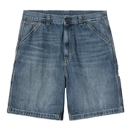 Carhartt WIP - OG Single Knee Short "Camano" Denim, 12 oz
