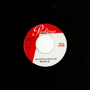 Macka B / Leanna - Never Played A 45 / Grapevine - Vinyl 7 Macka B / Leanna - Never Played A 45 / Grapevine - Vinyl 7