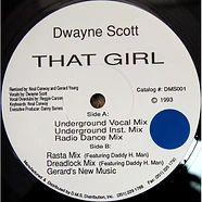 Dwayne Scott - That Girl