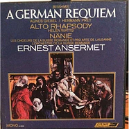 Agnes Giebel, Hermann Prey, Ernest Ansermet, Helen Watts, Chœur De La Radio Suisse Romande, André Charlet - A German Requiem