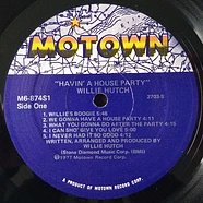 Willie Hutch - Havin' A House Party