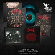 Gehenna - Malice Our Third Spell Aqua Blue Black Ice Vinyl Edition