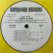 Gregg Allman - Laid Back