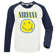 Nirvana - 2 Tone Logo Baseball Jersey