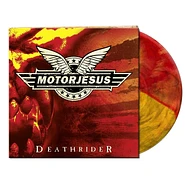 Motorjesus - Deathrider Limited Yellow Red Orange Black Smoke Vinyl Edition