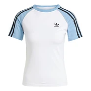 adidas - Adicolor 3 Stripes Raglan Slim T-Shirt