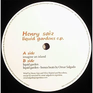 Henry Saiz - Liquid Gardens E.P.