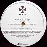 Jeff Mills - Apollo EP