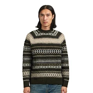 Barbour - Hase Brushed Fair Isle Crew Neck