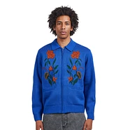 Obey - Floral Zip Cardigan