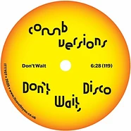 Comb Edits - Don't Wait, Disco