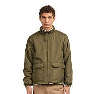 TAION - Non Down Military Reversible Boa Hi Neck Jacket