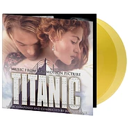 James Horner - Titanic Translucent Yellow Vinyl Edition