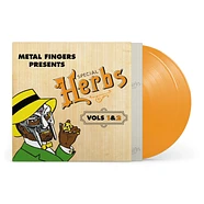 MF DOOM - Metal Fingers Presents: Special Herbs Volume 1 & 2 Mustard Yellow Vinyl Edition