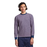 Beams Plus - Pocket Tee Indigo Stripe