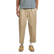 Beams Plus - 2 Pleats Tapered Twill