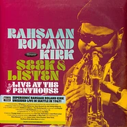 Rahsaan Roland Kirk - Seek & Listen: Live At The Penthouse Black Friday Record Store Day 2025 Edition
